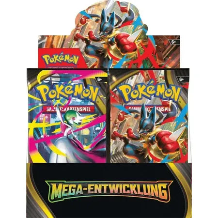 Pokemon Mega-Entwicklung Display mit 36 Booster Deutsch
